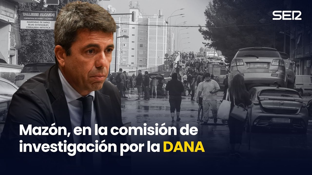 Mazón comparece en la comisión de investigación de la DANA (17/11/2025)