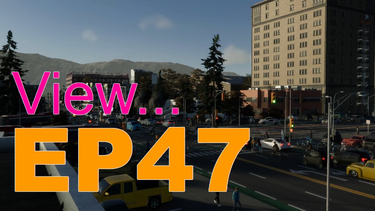 Cities: Skylines II │ View... EP47 │ Chaos, confusion... and accident. Blue lights have no priority!