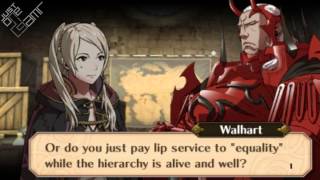 Fire Emblem Awakening - Female Avatar My Unit & Walhart Support Conversations