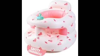 Bavbiiy Upgraded Inflatable Baby Seat for 3-36 Months: Safe, Comfortable, and Portable