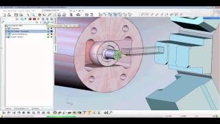 Sprutcam Dreh-Fräsbearbeitung Mit Schwenkfutter Moriseiki