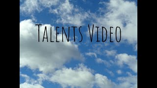 Talents Video for Intro to Lit - Emily McAllister - Fall 2020