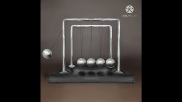Test animation using a Newtons Cradle