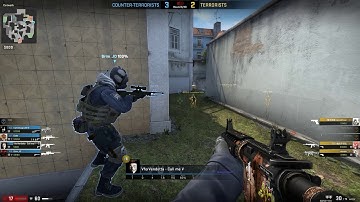 CS:GO Ruby map gold nova, a success defend and retake.