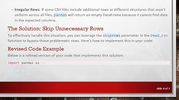 Resolving pandas read_csv Issues with File Iteration in Python