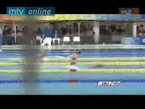 Cseh Laci olimpiai ezüstérmes 400 vegyesen
