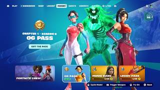 How To Get OG Chapter 1 Season 9 Battle Pass NOW FREE in Fortnite! Free Max Treis!