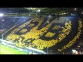 BVB Südtribüne Choreo - Borussia Dortmund vs, Manchester CIty 1:0 - 04.12.2012 - Champions League