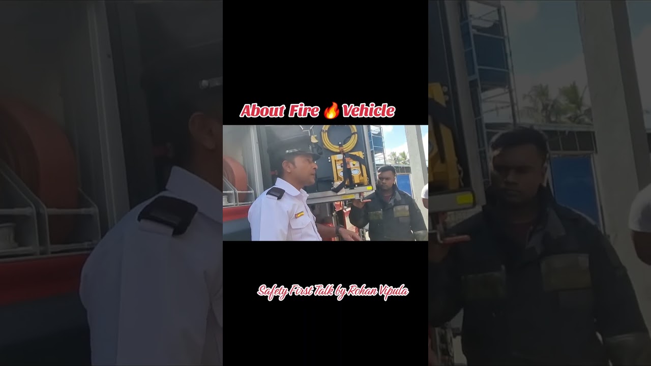 About the Fire 🔥 vehicle (fire truck/ fire engine) 