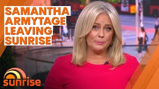 Sunrise Co-Host Samantha Armytage To Depart Breakfast Show After Eight Years 7News