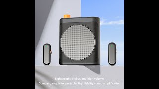 M29 Mini Wireless Megaphone Speaker With Lavalier microphone Portable Voice Amplifier for Teachers screenshot 5