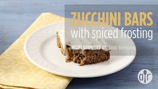 How to Make Zucchini Bars with Spice Frosting | Dessert Recipes | Allrecipes.com How to Make Zucchini Bars with Spice Frosting | Dessert Recipes | Allrecipes.com