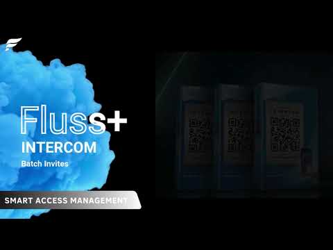 Batch Invites to multiple units and users to the Fluss Intercom