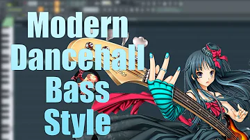 How to make modern bass for your Dancehall Riddims / Beats