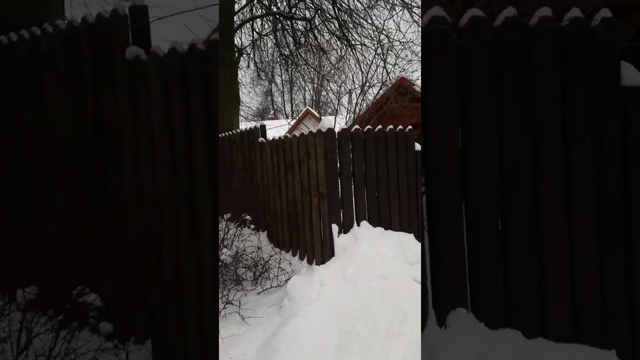 Ruciane-Nida 2026-01-16 ul. Gałczyńskiego, Al. Wczasów, Wiejska i Krótka. Most na rz. Nidka, skwerek