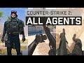 All agents  hands and legs in counterstrike 2 source 2 engine