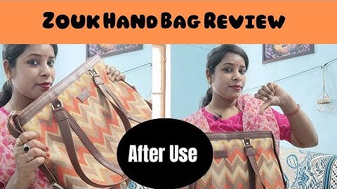 Zouk Hand Bag Review | My Zouk Bag Experience | After Use Experience | Zouk Bag Review
