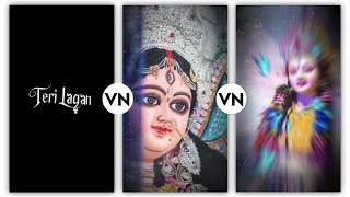 Navratri Status Video Editing VN App | Trending Durga Puja Status Kaise banaye Vn Video Editor 2023 screenshot 2
