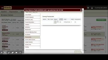 Getting Registration Errors? How to Check Prerequisites and Restrictions in Howdy