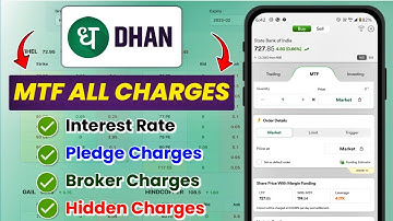Mtf trading in dhan | Mtf charges in dhan | margin trading facility on dhan