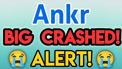 Ankr HUGE CRASHED! Alert! || Ankr Price Prediction || Ankr News Today