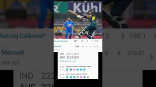 Maxwell ki is pari ne rulaaya Indian fans mo 48 ball 107 run#cricket #maxwell #indvsaus3rdt20