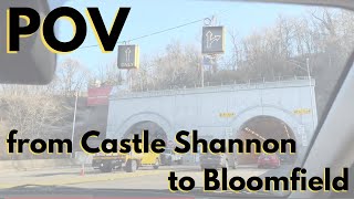 Castle Shannon to Bloomfield | What it is REALLY like DRIVING around Pittsburgh Series