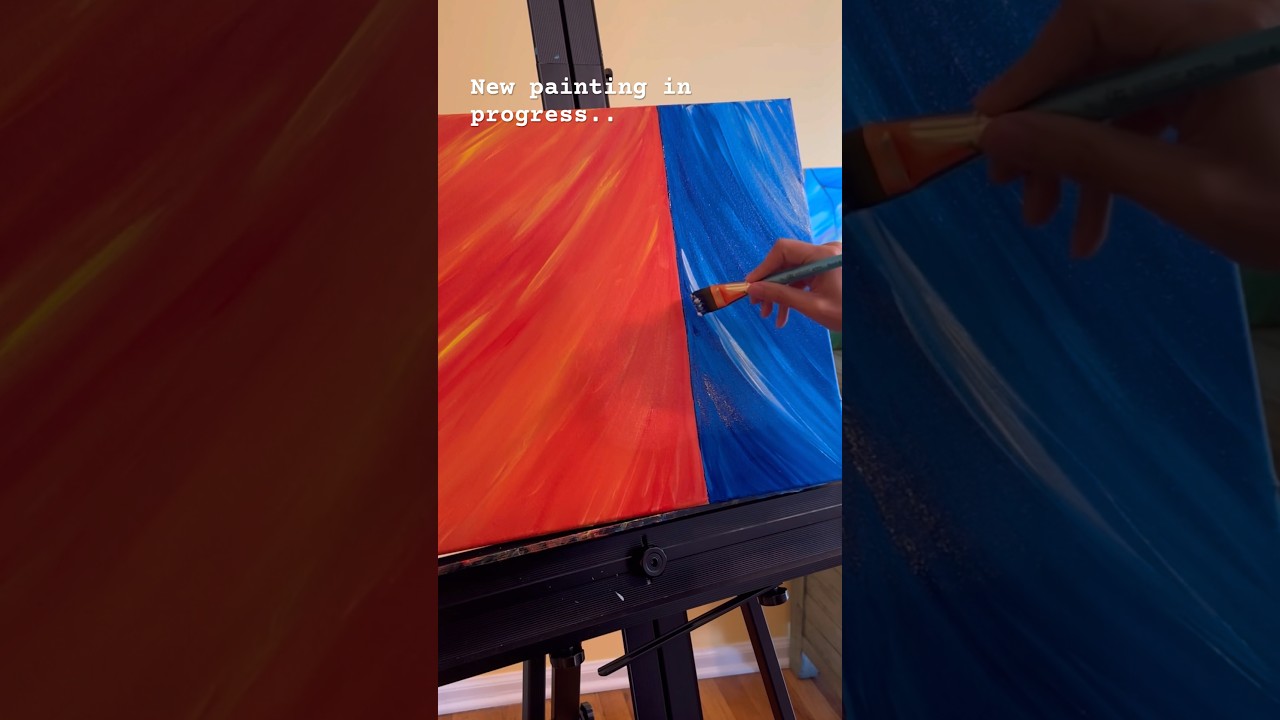 New painting in progress. 