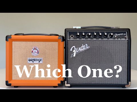 Orange Crush 12 vs Fender Champion 20 : Which One Should YOU Get?