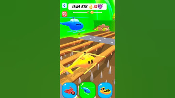 Shape-shifting Funny RaceGameplay  #shorts #gameplay #shapeshifting Level 378