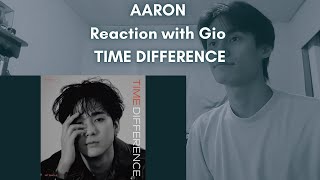 AARON (NU'EST) Reaction with Gio TIME DIFFERENCE