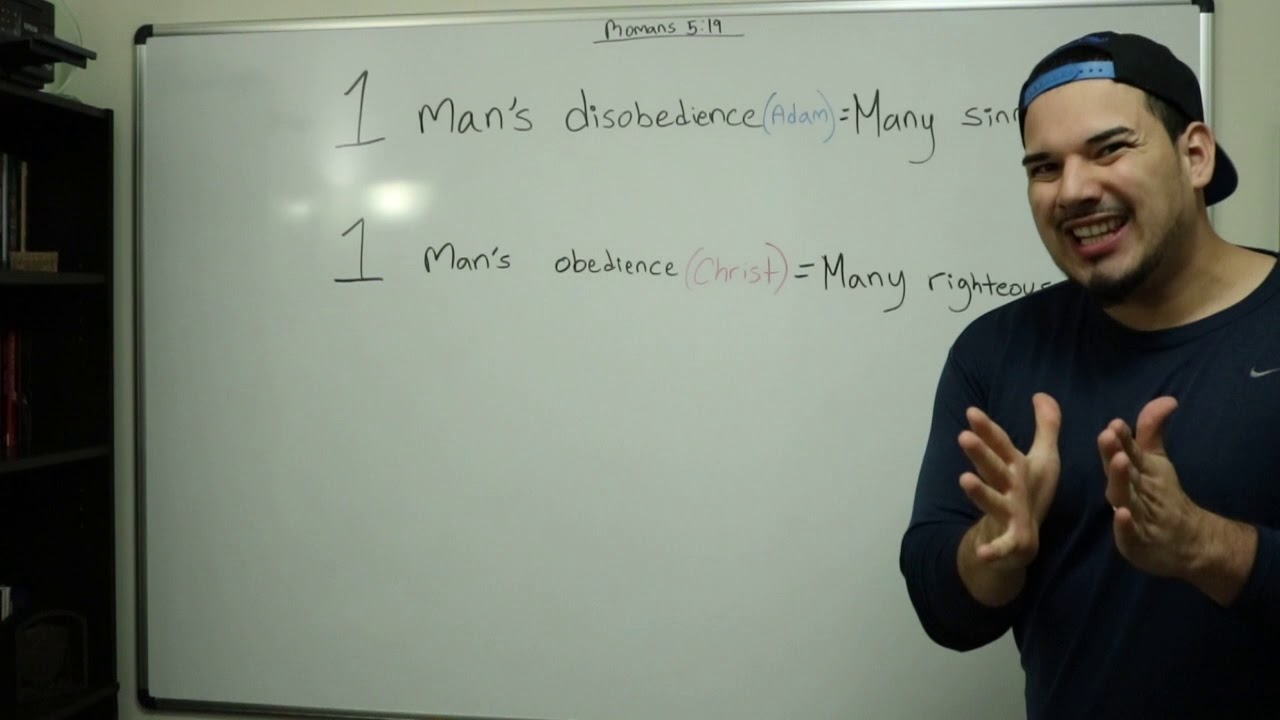 Adam's disobedience & Christ's obedience (short clip) by Nick Acosta
