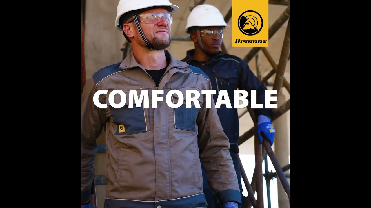 TROUSER UTILITY CARBON 42 DROMEX - 65/35 POLY COTTON (TRIPLE