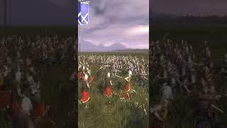 M2TW English Knight's VS Highland Nobles