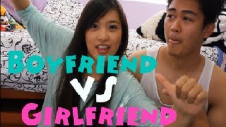 Boyfriend vs Girlfriend Challenge!