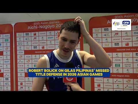 Robert Bolick on Gilas Pilipinas’ missed title defense in 2026 Asian Games | #20thAsianGames