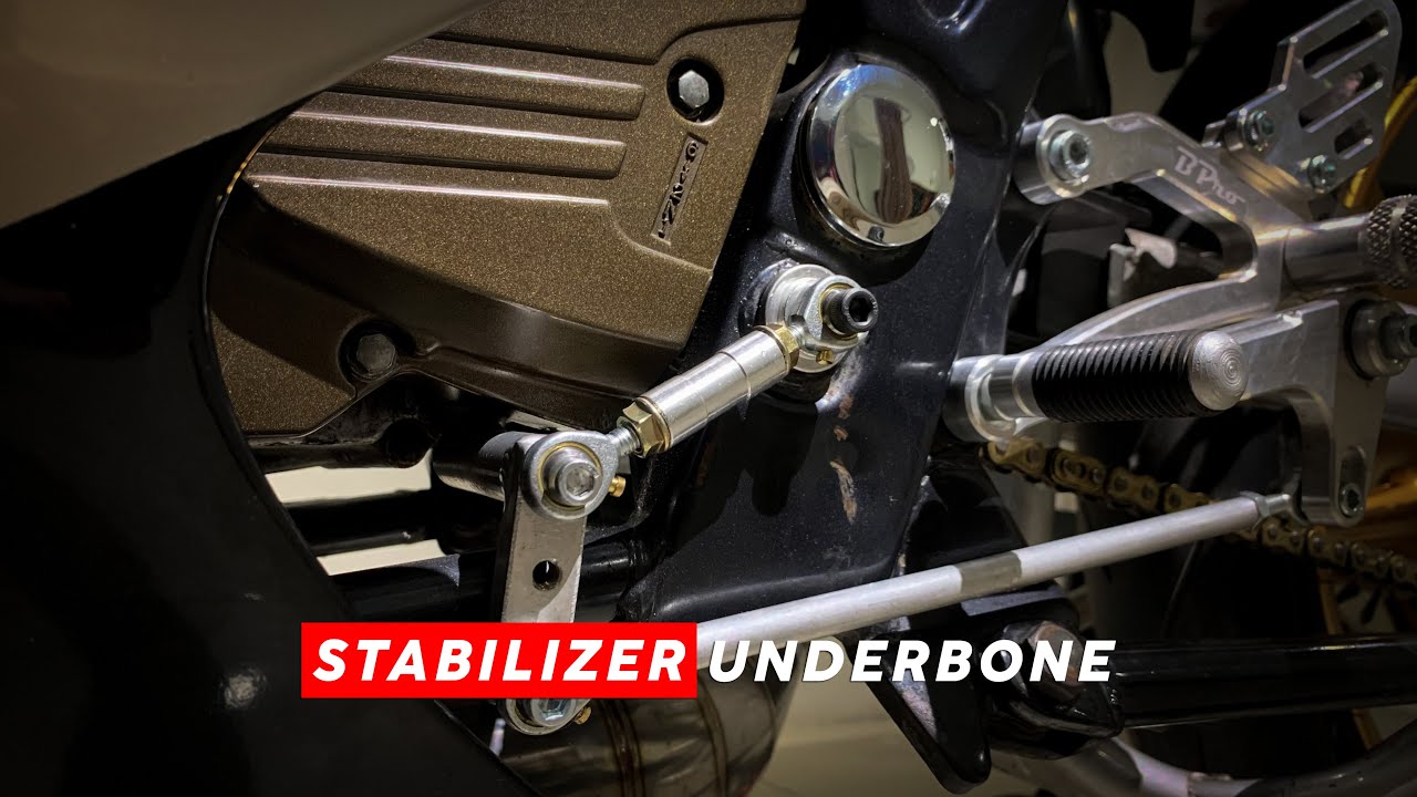 STABILIZER UNDERBONE NINJA RR - YouTube