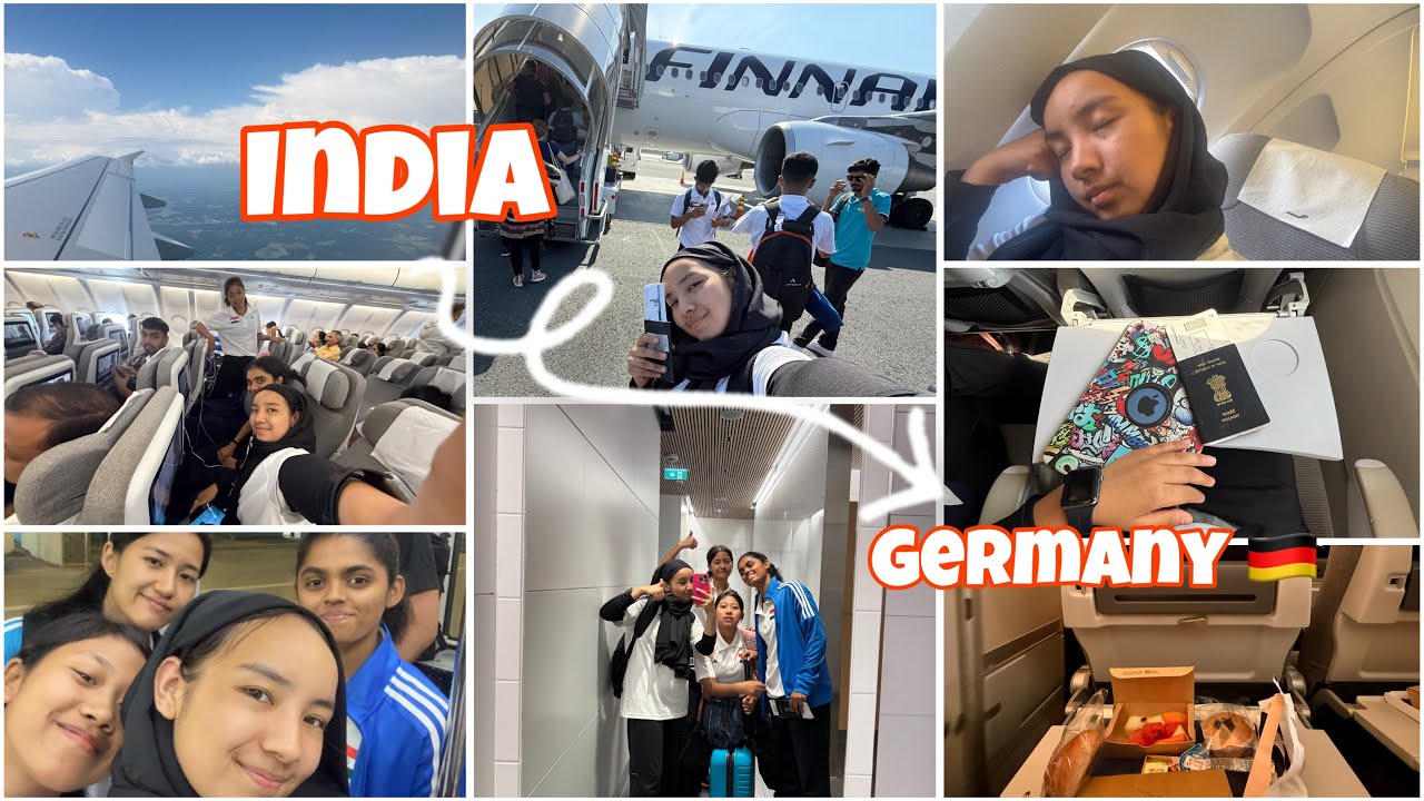 INDIA TO GERMANY VIA FINLAND / 9hour ki flight 