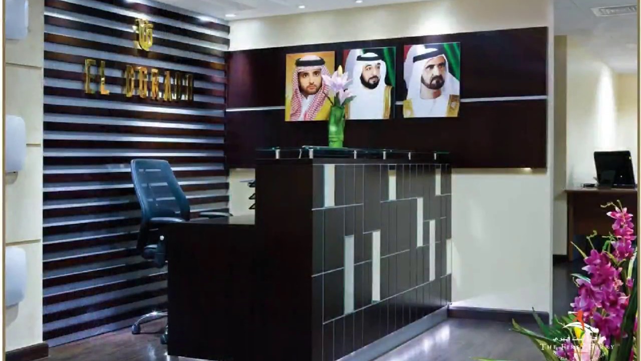 Exclusive office's sumptuous interiors,