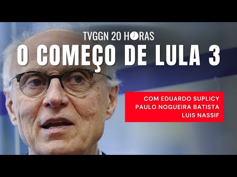 AO VIVO COM EDUARDO SUPLICY: DAS ELEIÇÕES 22 AOS PRIMEIROS 180 DIAS DE LULA 3