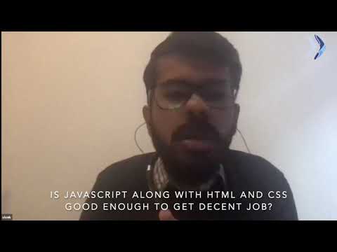 Is Javascript along with html & css good enough to get a decent job?