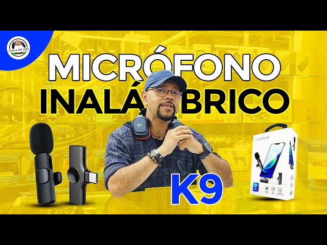 MICRÓFONO INALÁMBRICO SOLAPERO K9 PRUEBA / UNBOXING / COMO USARLO -  ANAVATEC 