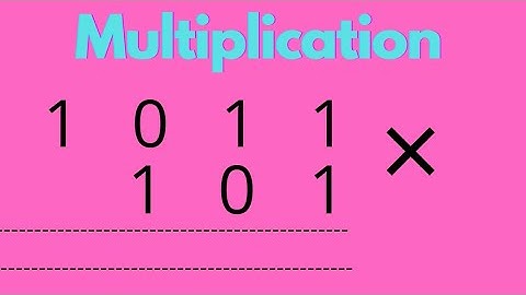binary multiplication in tamil🔴Step by step explained with examples💯Introduction for beginners👍rules