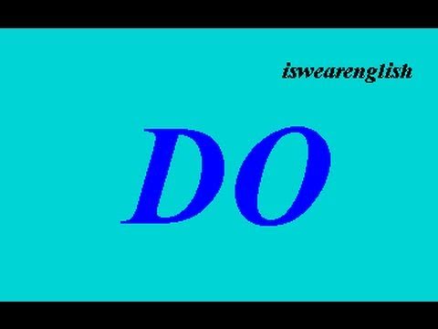 To Do - Explained with examples - ESL British English Pronunciation