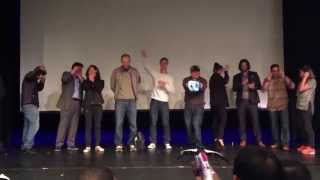 Angel Hack 2014 - Nerf Attack on Judges during Global Demo Day