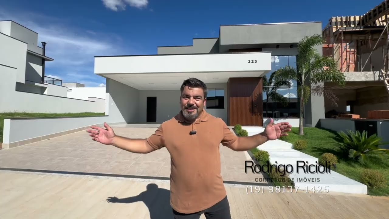 Casa Térrea à Venda no Condomínio Maria Cândida | Piscina, Energia Solar e 3 Suítes | Indaiatuba SP