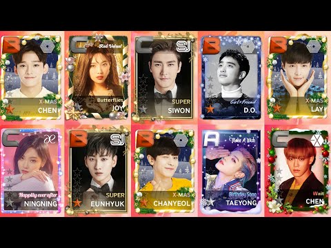 Superstar SMTOWN] Snow Card Pack❄️☃️🎅 - YouTube