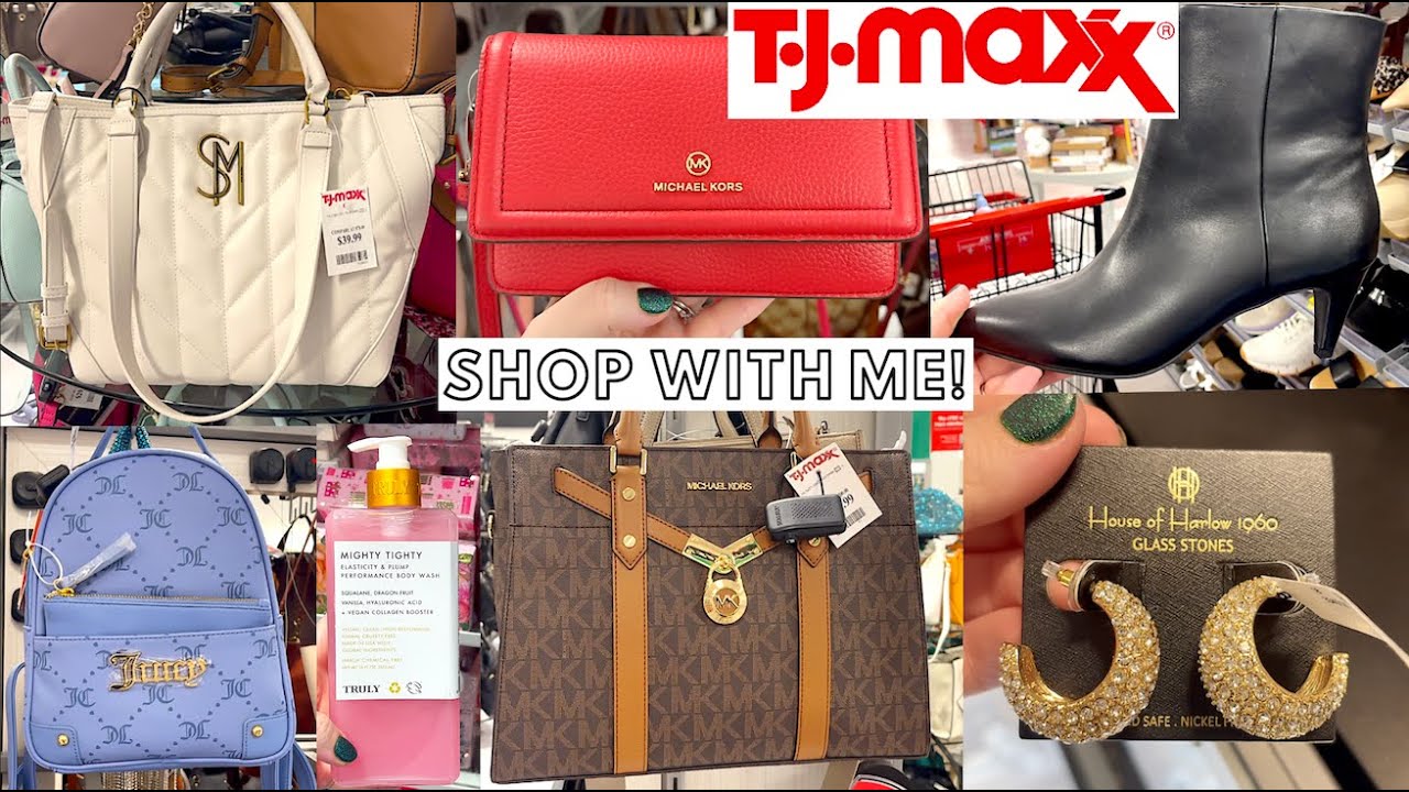 TJ MAXX SHOP WITH ME 2023 DESIGNER HANDBAGS, SHOES, CHRISTMAS GIFTS