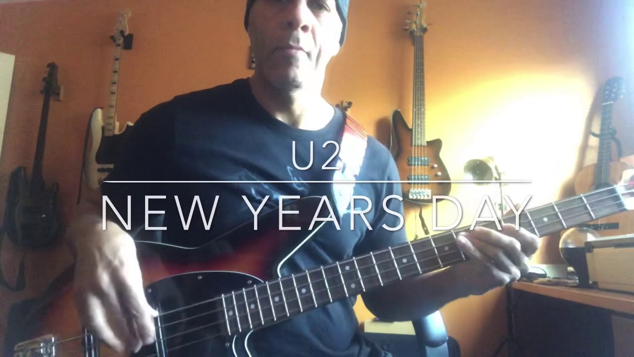 Bass Cover. U2 New Years Day. YouTube