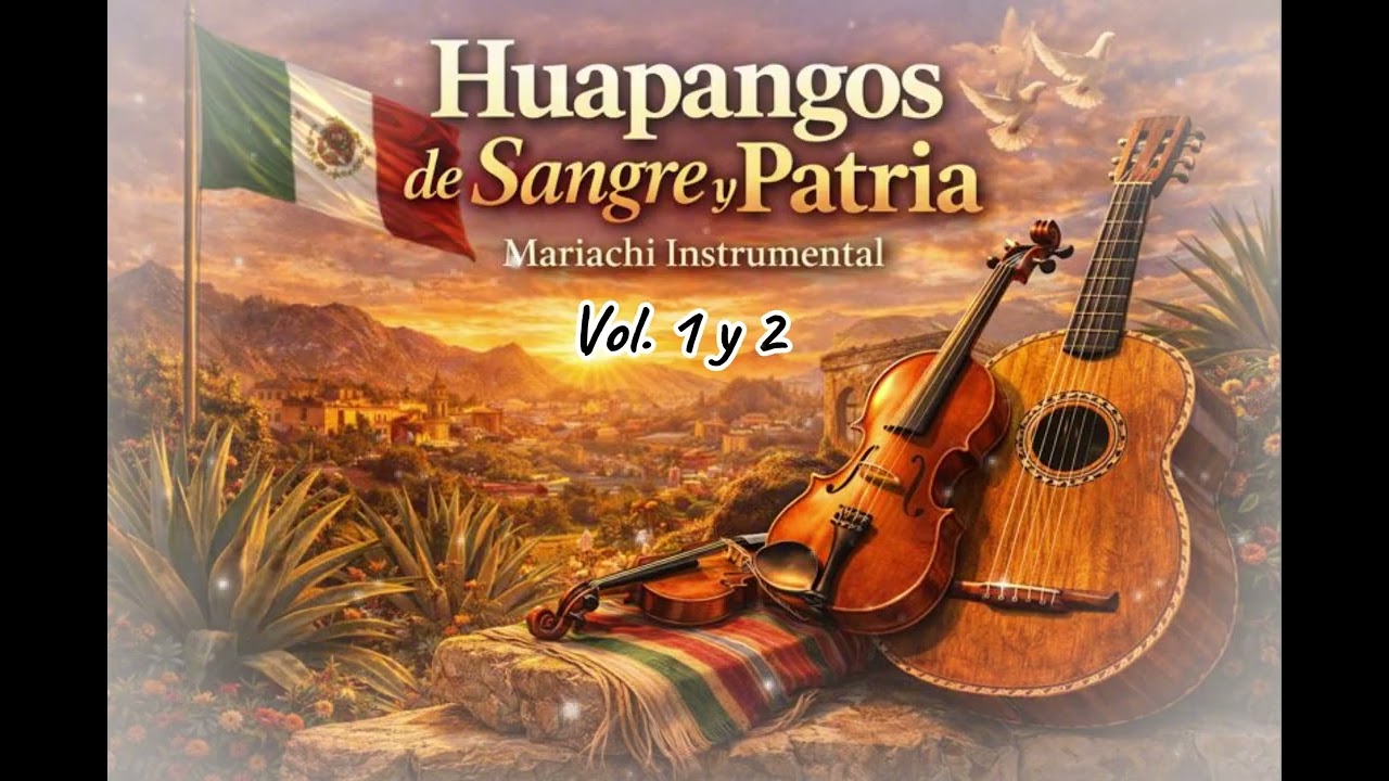 Huapangos de Sangre y Patria /  ( Vol. 1 y 2  Mariachi Instrumental )